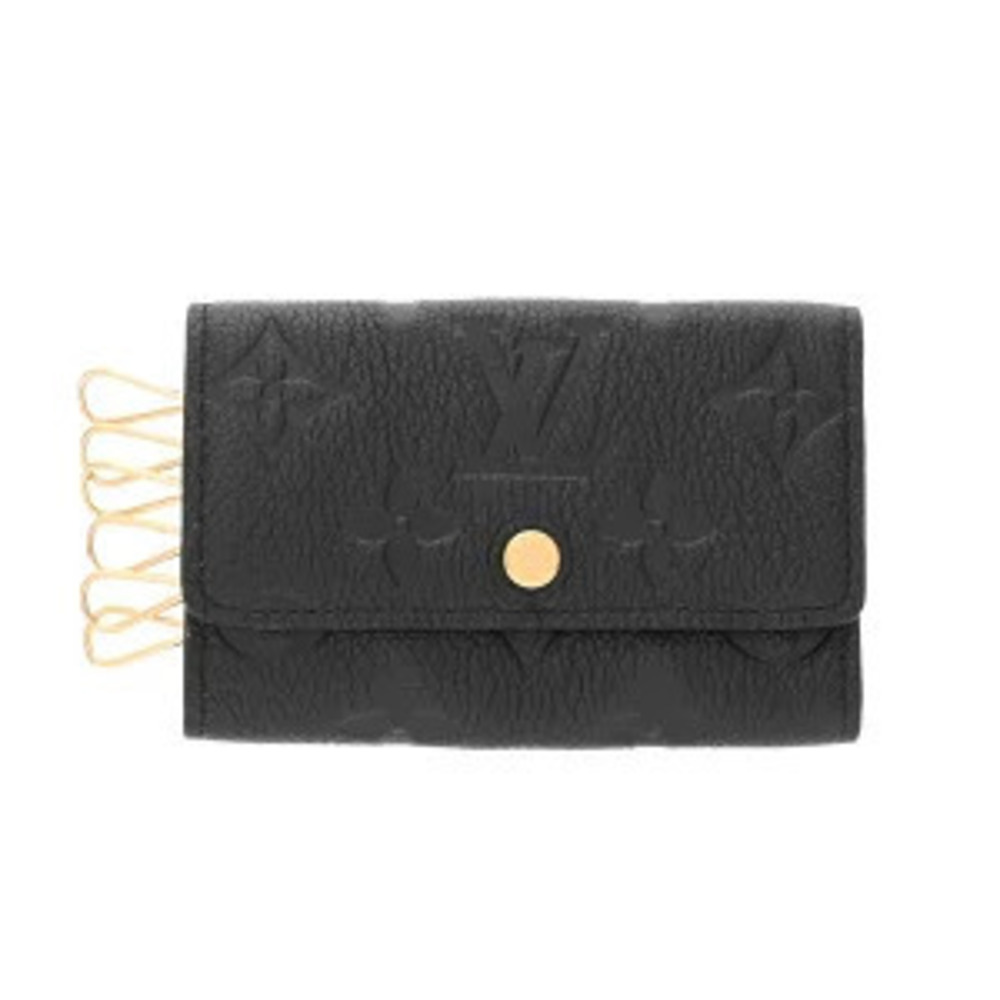 Louis Vuitton Monogram Empreinte Multicles Noir Black Leather Key Case